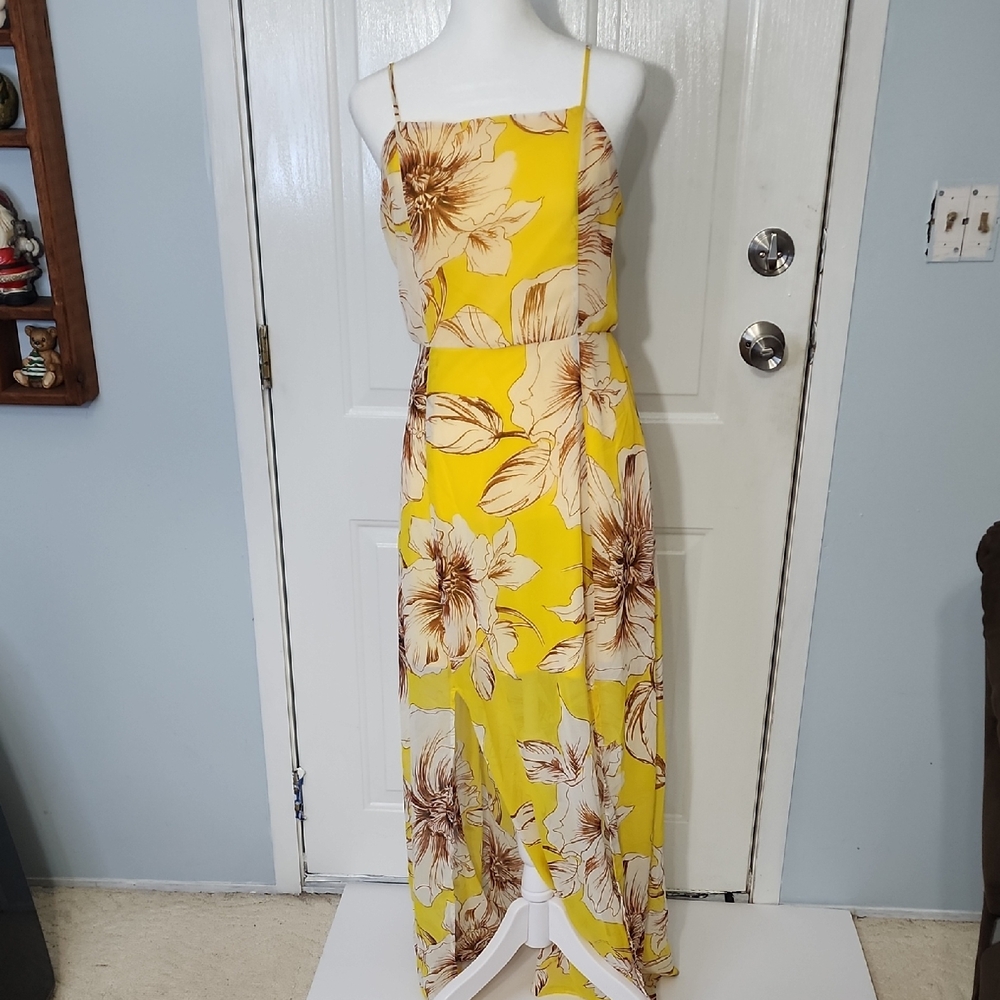 Sunshine Floral Maxi Dress